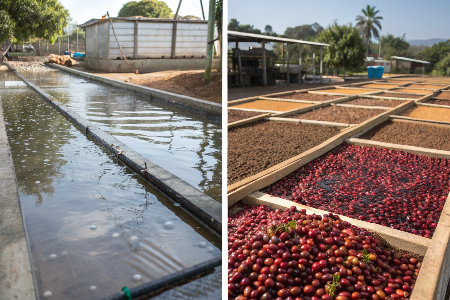 What is the Difference Between Washed and Natural Process Coffee?