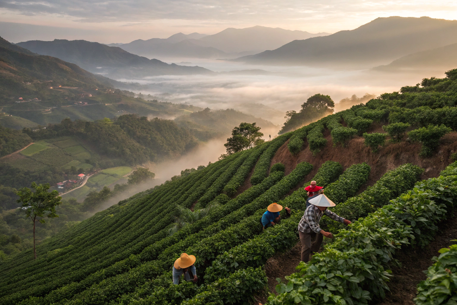 Coffee Plantation Video