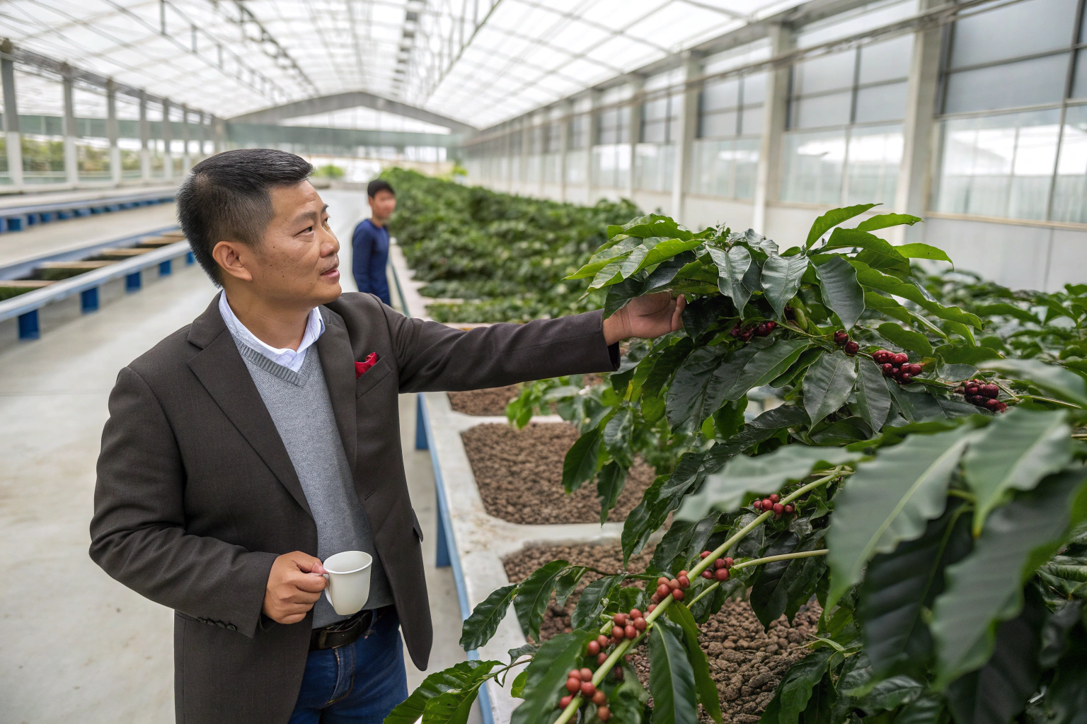 What are the advantages of buying coffee from China?