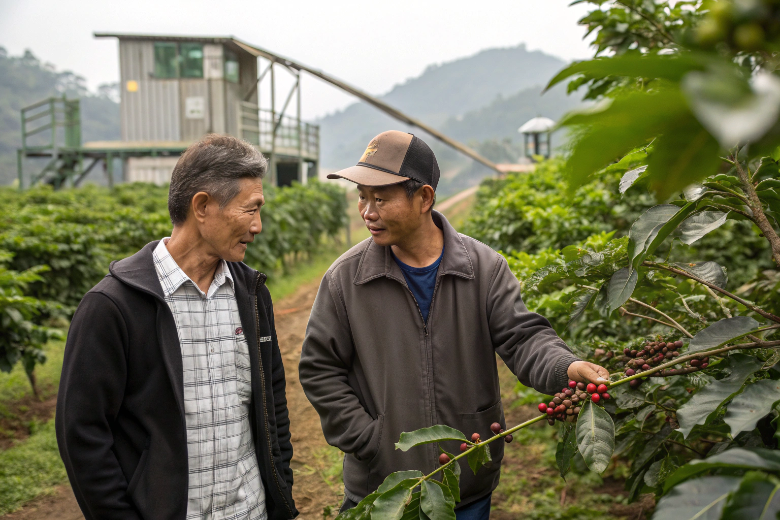 How to build a long term relationship with coffee farmers?
