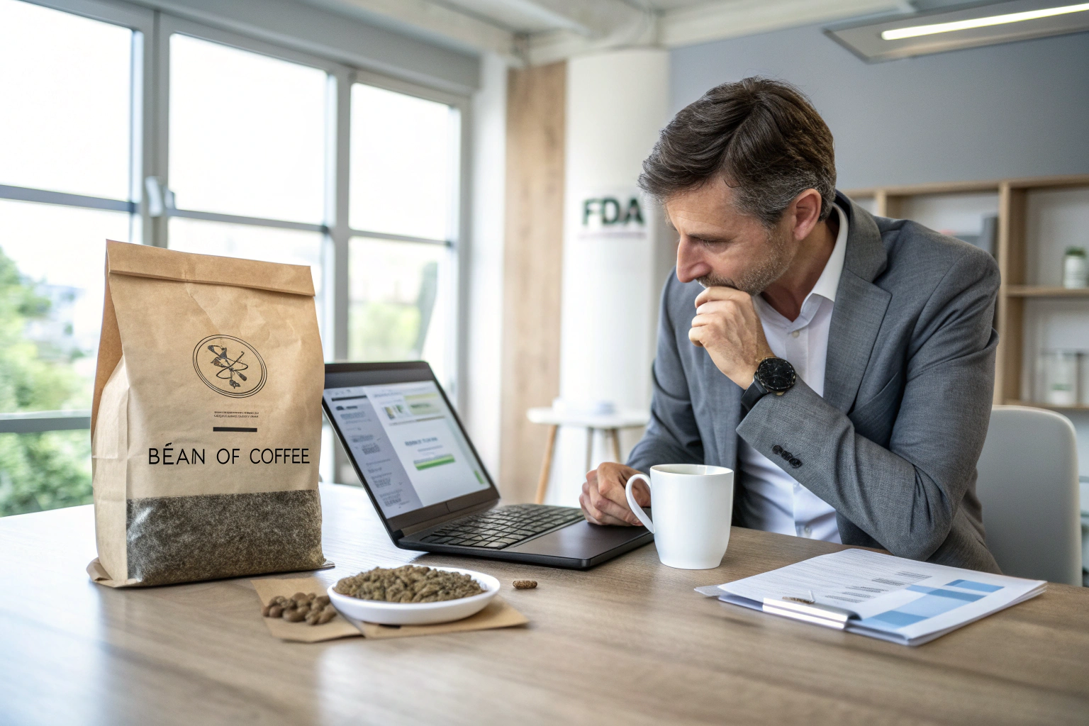 What are the legal requirements for selling coffee in the US?