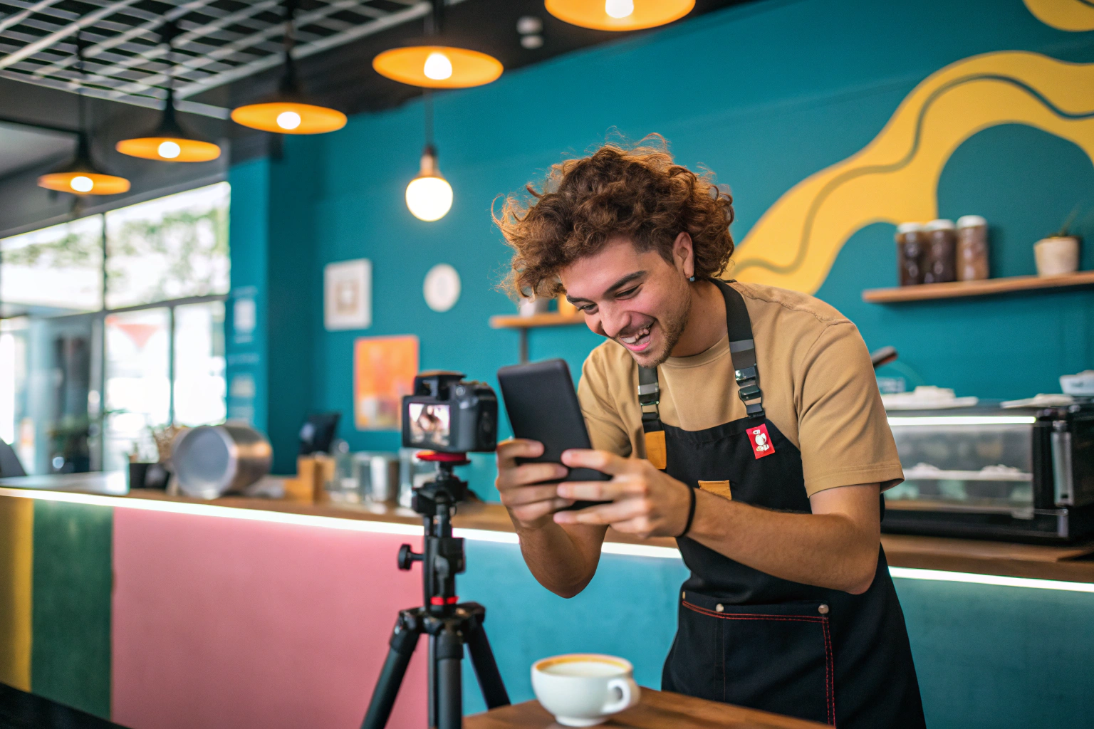 How to create viral content for coffee on tiktok?