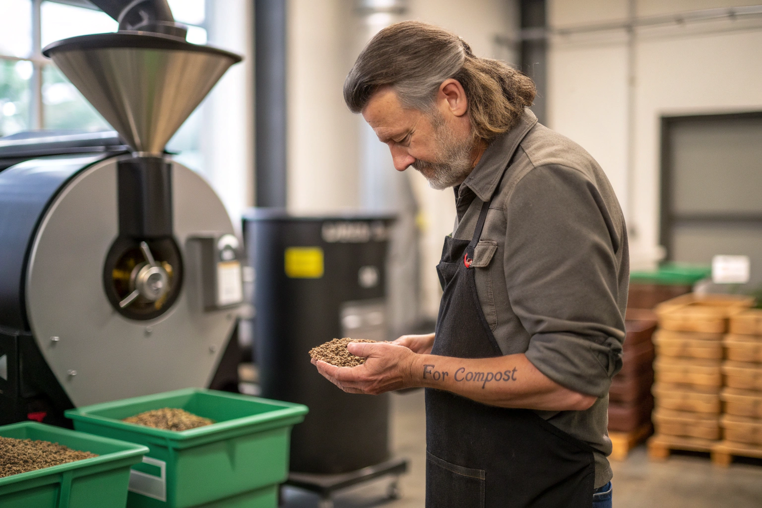 How to reduce waste in the coffee roasting process?