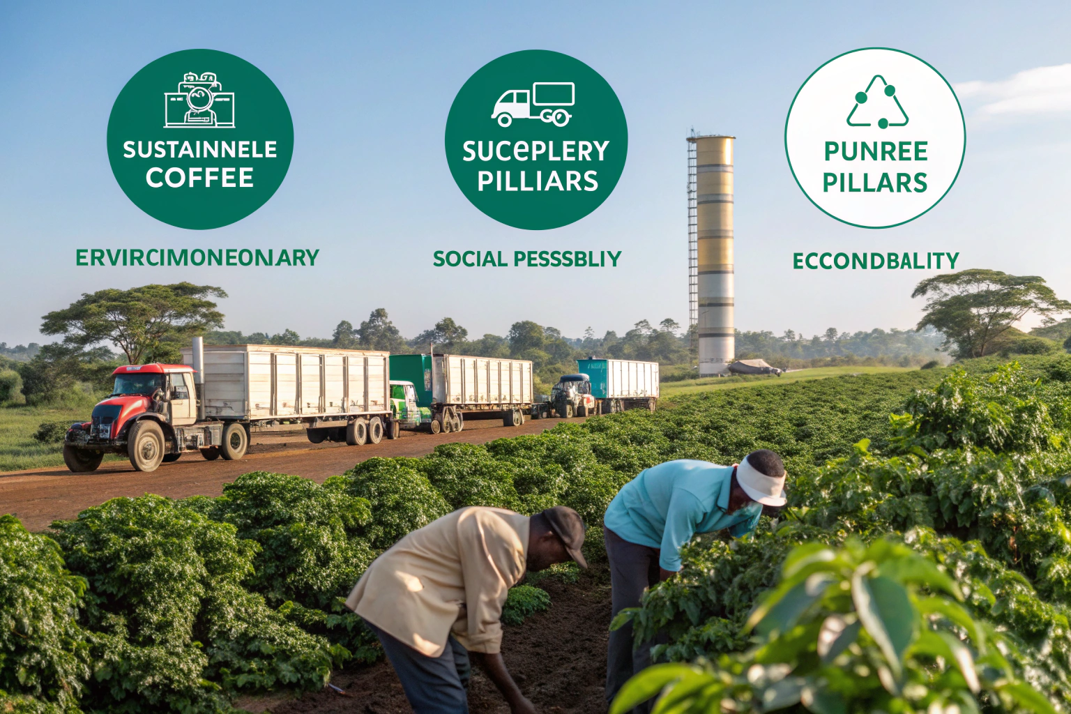 How to Build a Sustainable Coffee Supply Chain from Scratch?