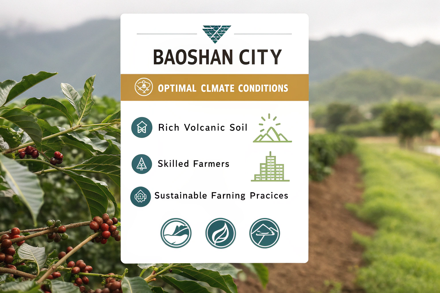 What are the Advantages of Sourcing Coffee from Baoshan City?