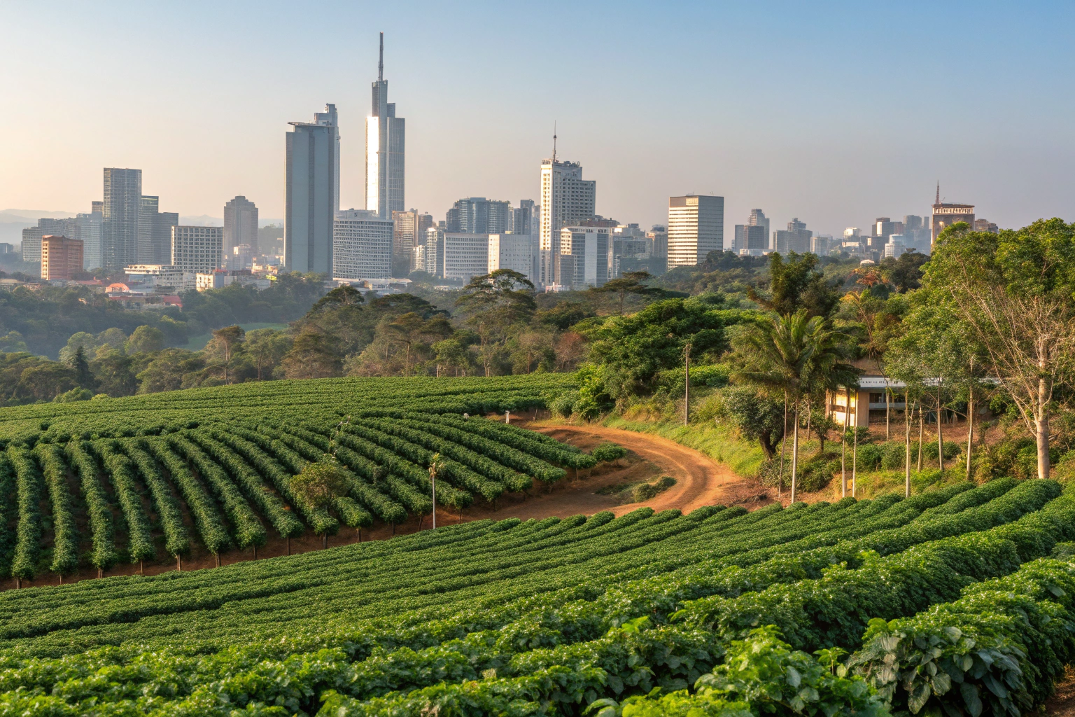 What is the economic impact of coffee exports?