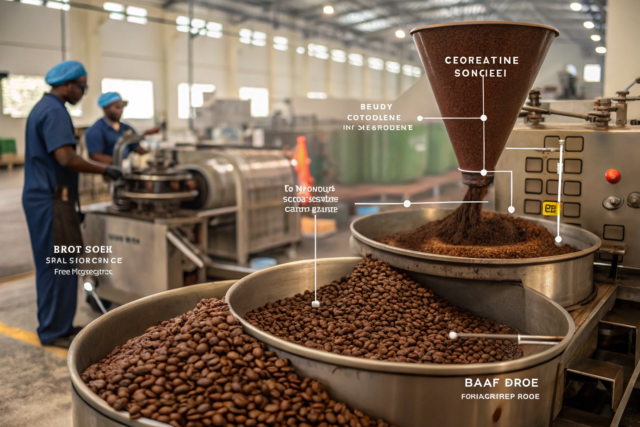 What Steps Are Involved in Instant Coffee Bean Powder Processing ...