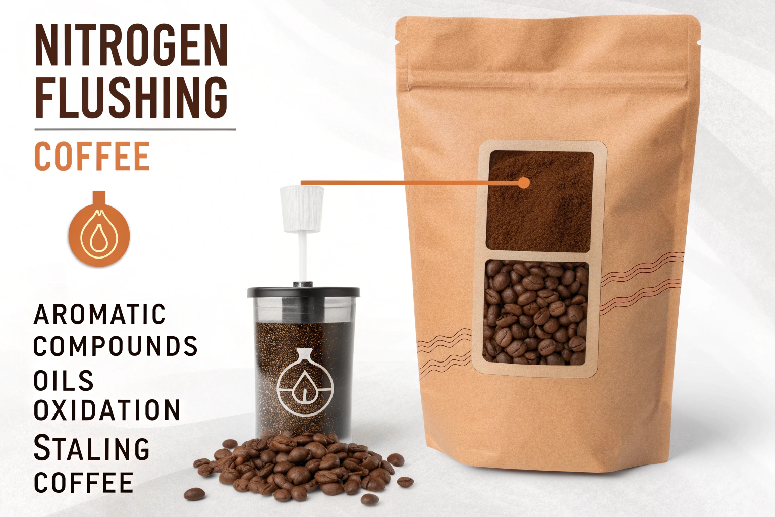 What Is the Role of Nitrogen Flushing in Coffee Packaging?
