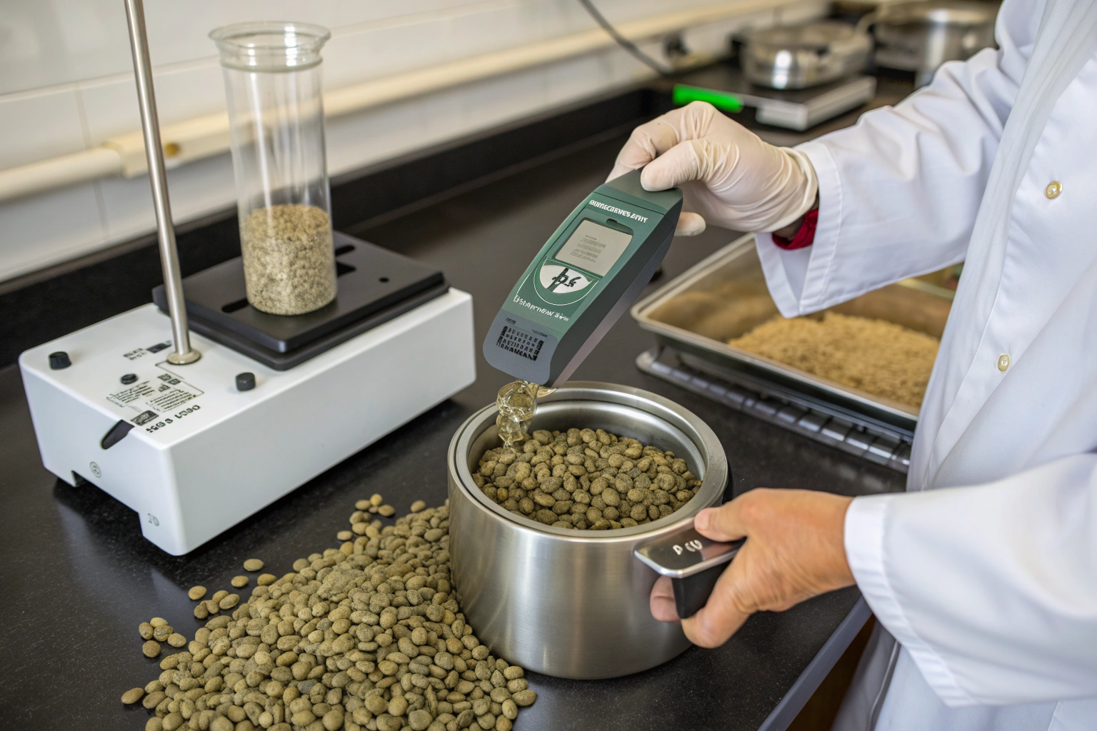 How to Test Water Activity in Green Coffee Beans?