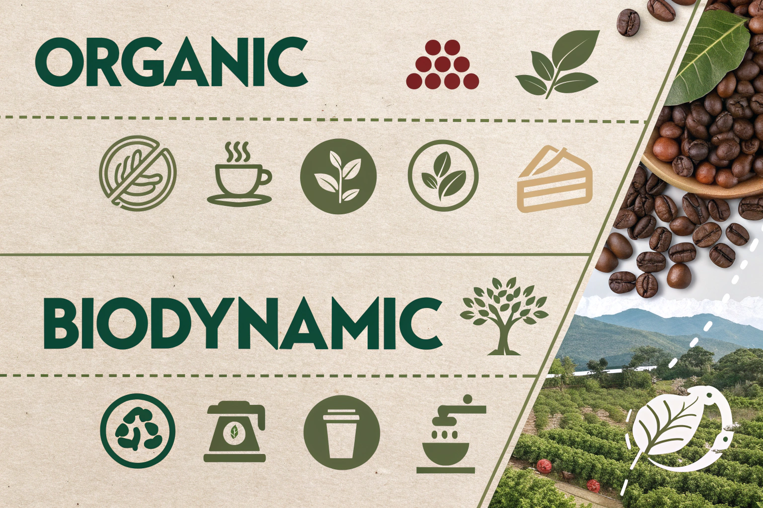 What is the Difference Between Organic and Biodynamic Coffee Farming?