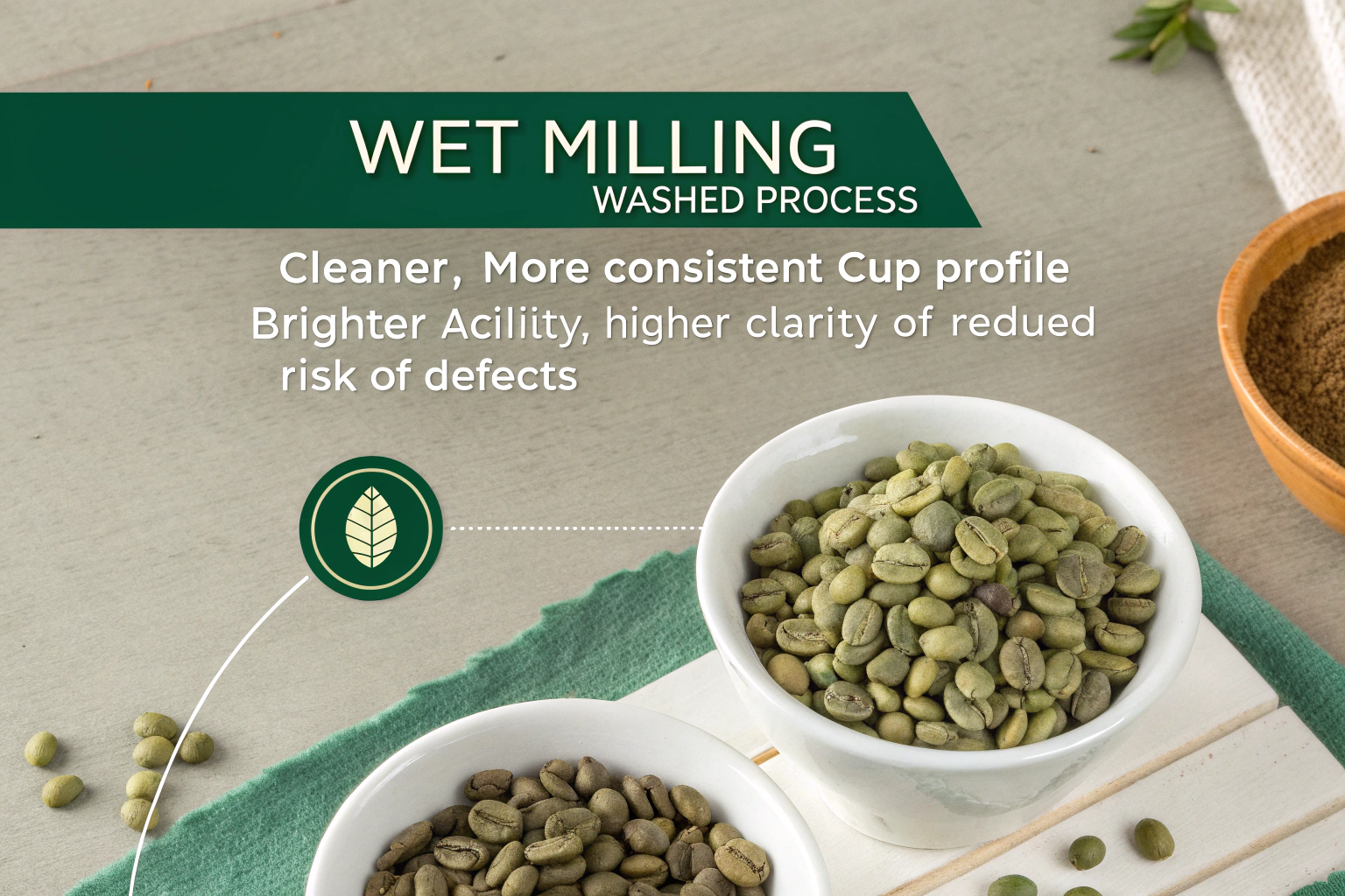 What Are the Benefits of Wet Milling Coffee Beans?