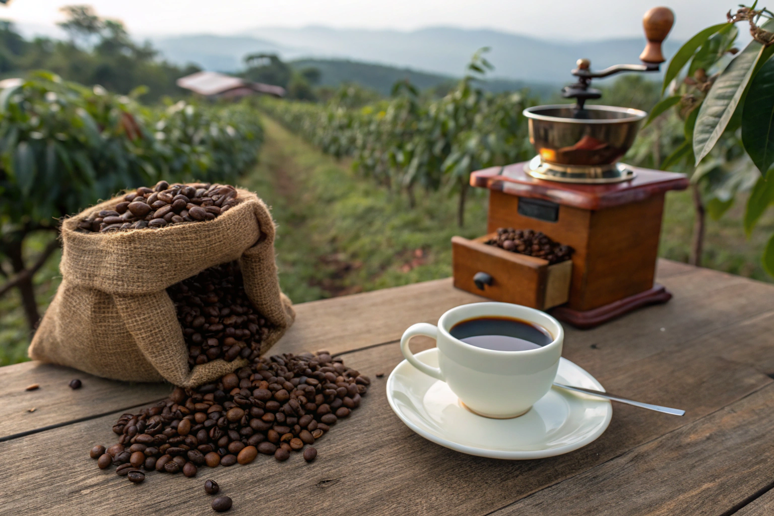 What is the significance of the price in coffee?