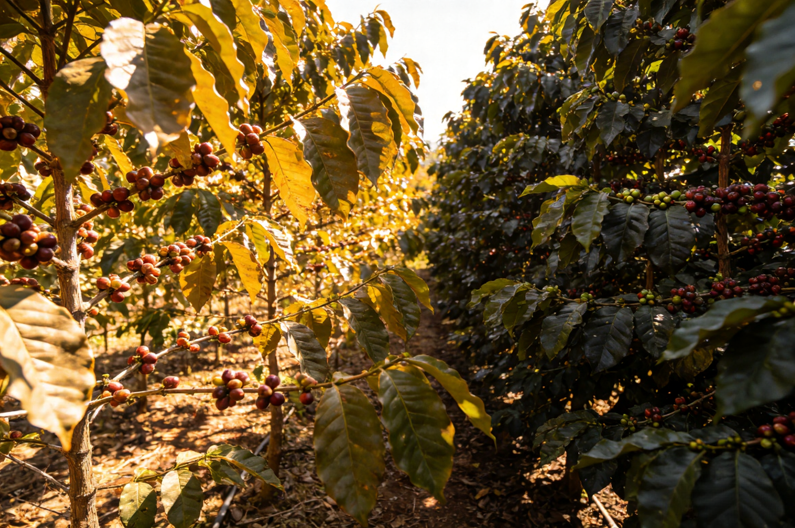What is the Impact of Shading on Coffee Bean Size?