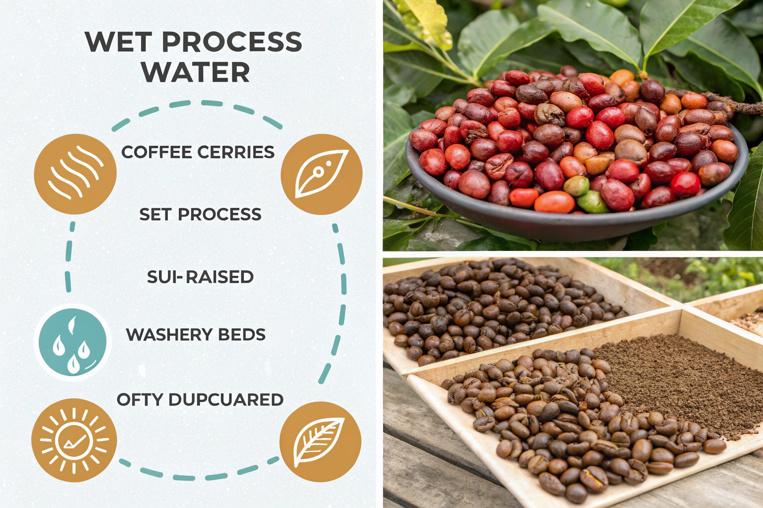 What’s the Difference Between Wet and Dry Processed Coffee Beans for Commercial Use?