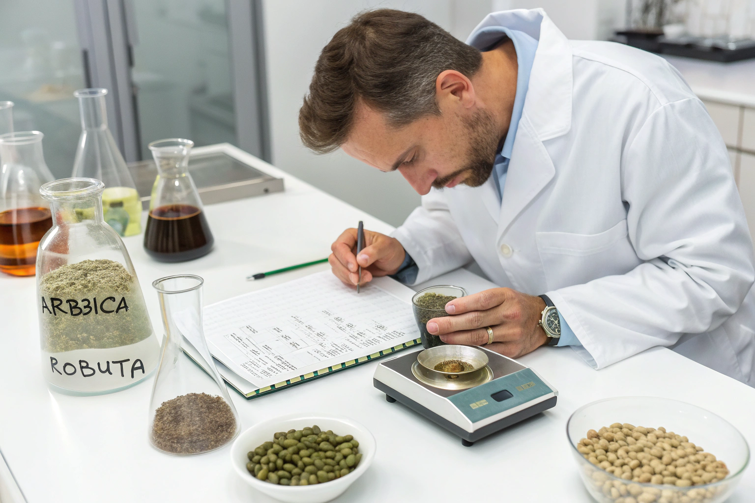 How to Calculate the Caffeine Content in Different Coffee Beans?