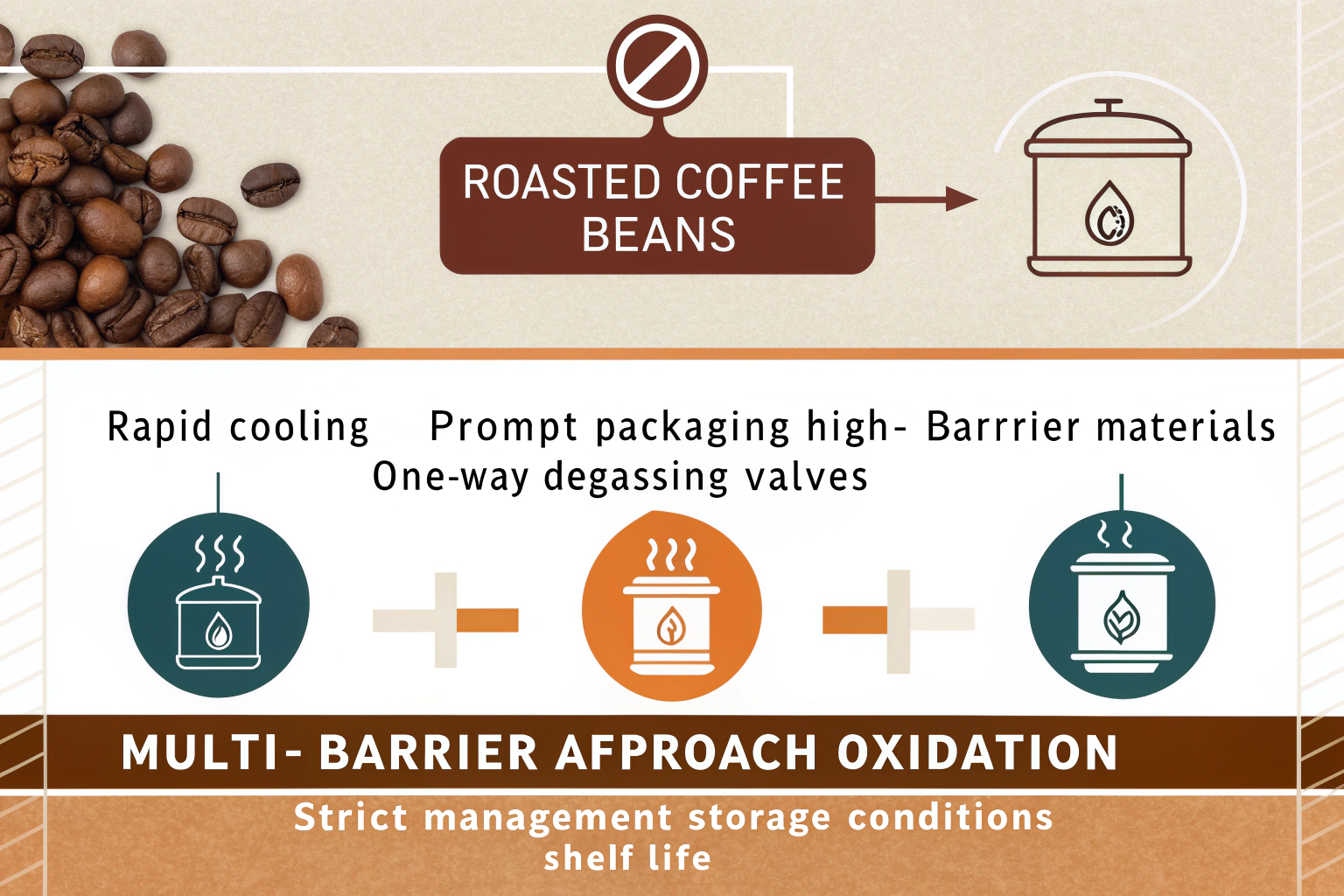 How to Prevent Oxidation in Roasted Coffee Beans?