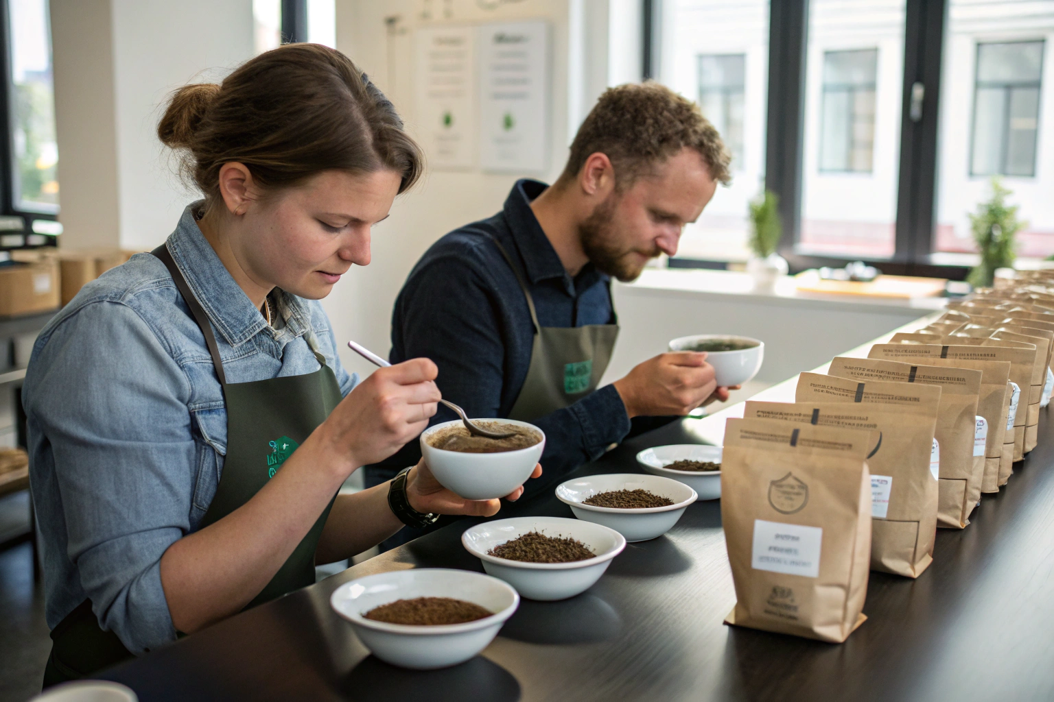 What Is the Best Way to Sample Green Coffee Before Buying?