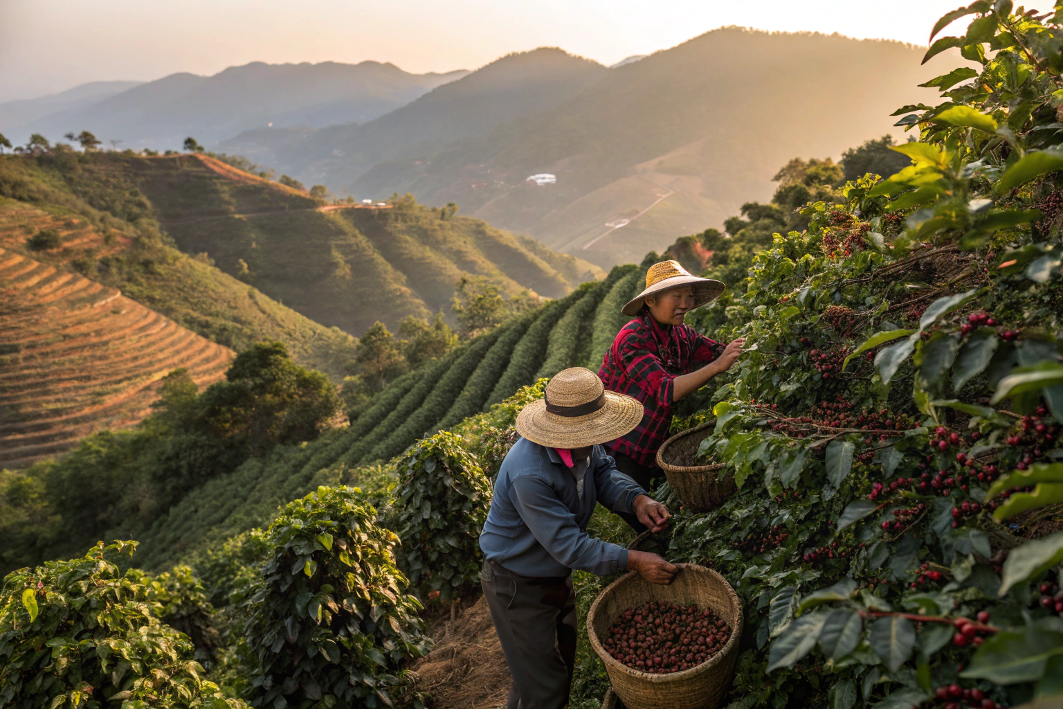 What Is the Harvesting Season for Yunnan Coffee?