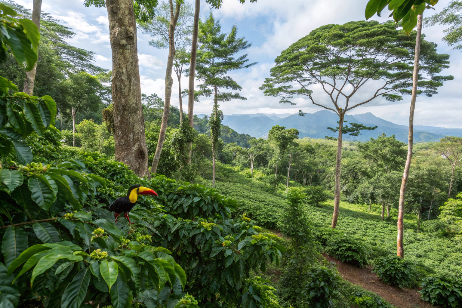 How to find coffee suppliers with bird friendly options?