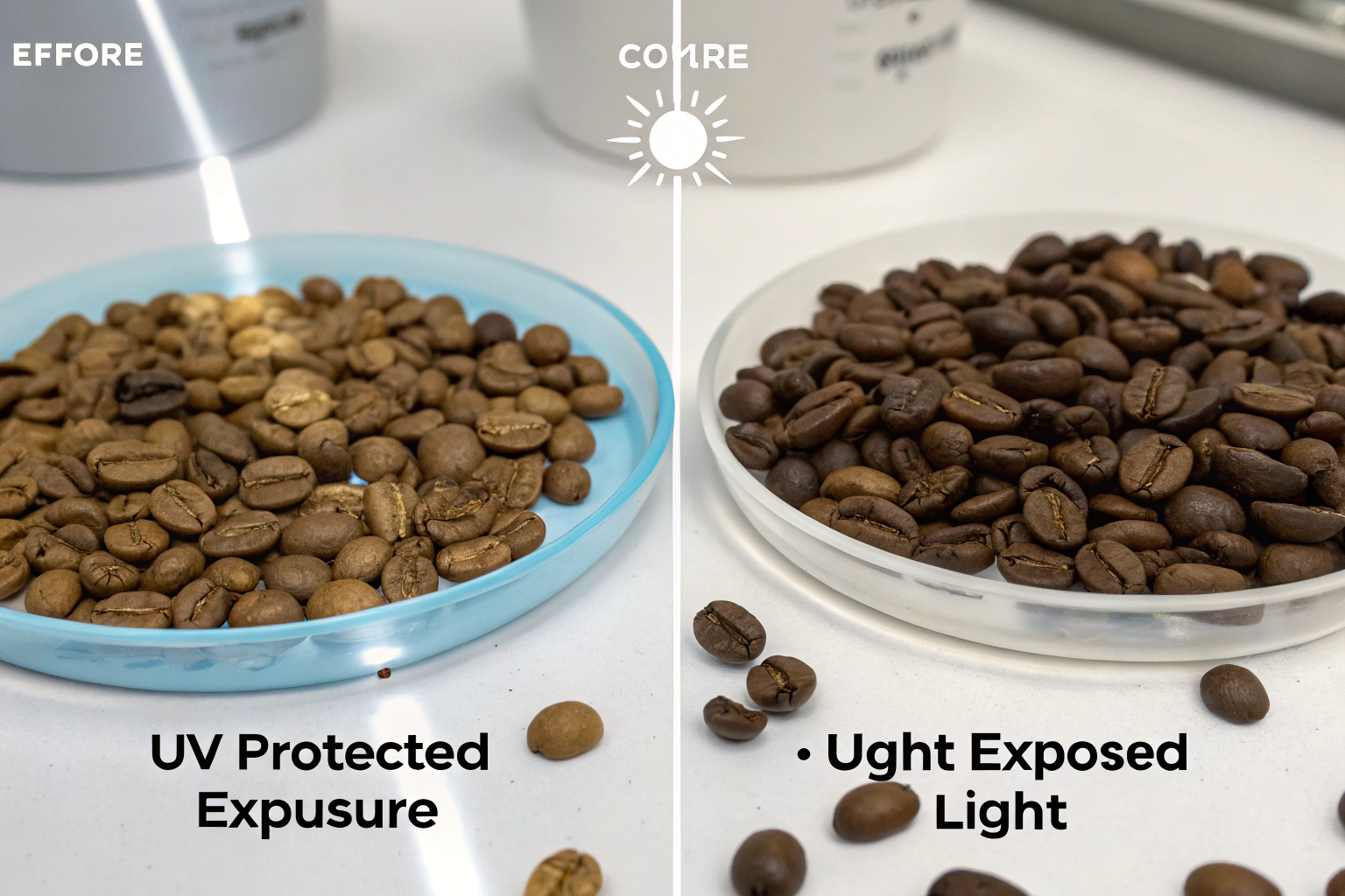 What Is the Impact of UV Light on Coffee Beans?