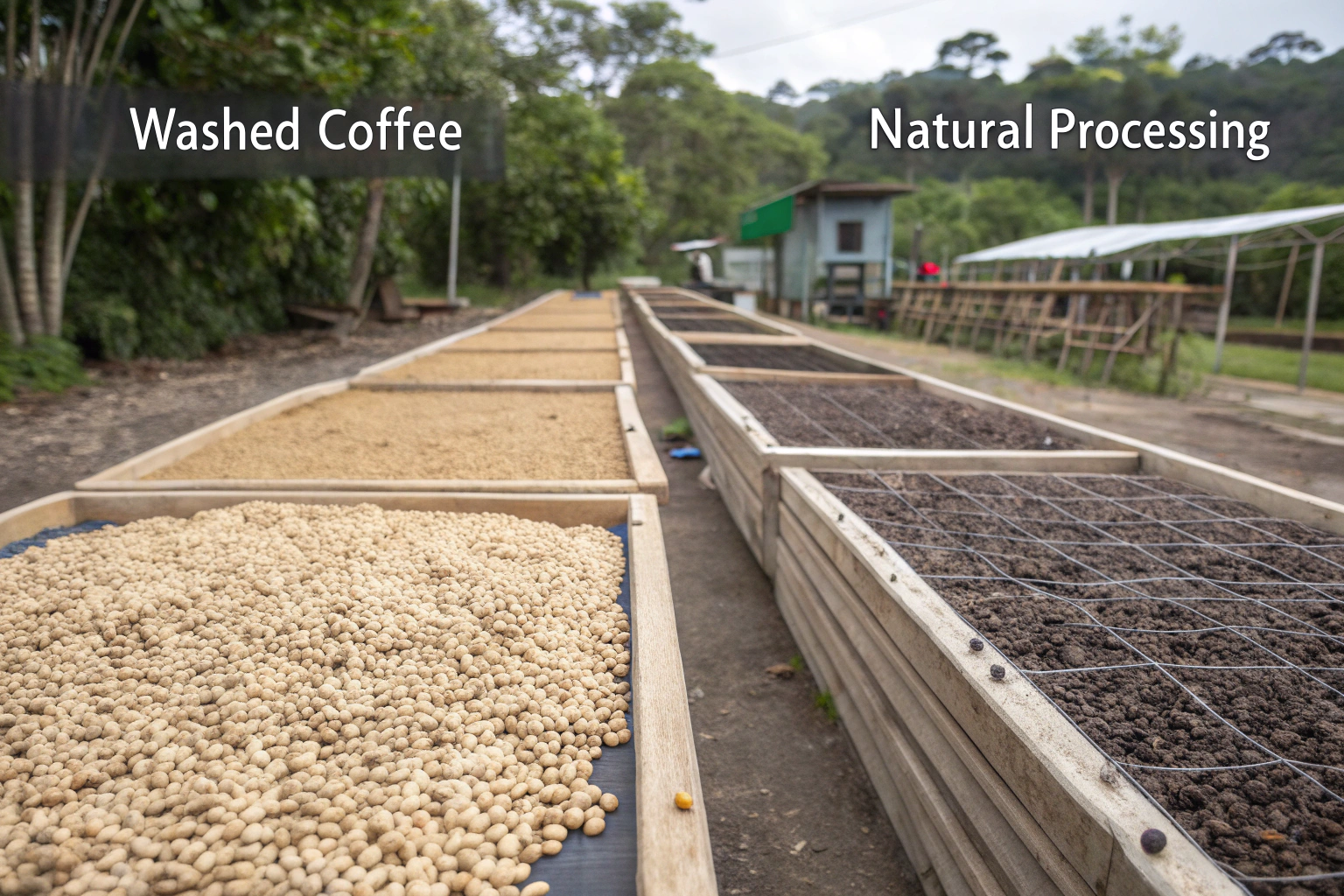 What Is the Difference Between Washed and Natural Processing?