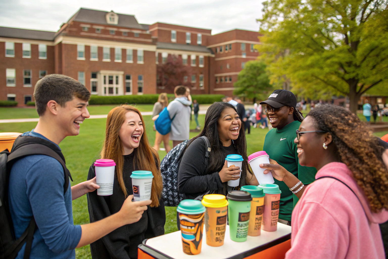 How to market coffee to students?