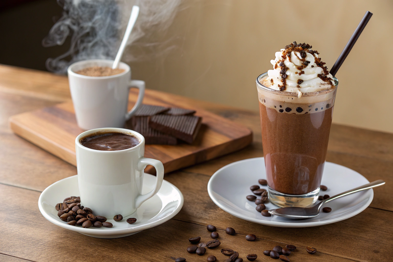 What Is the Difference Between Mocha and Hot Chocolate?