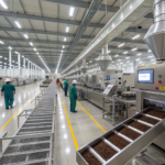 What Is the Maximum Capacity of a Five Production Line Coffee Factory?