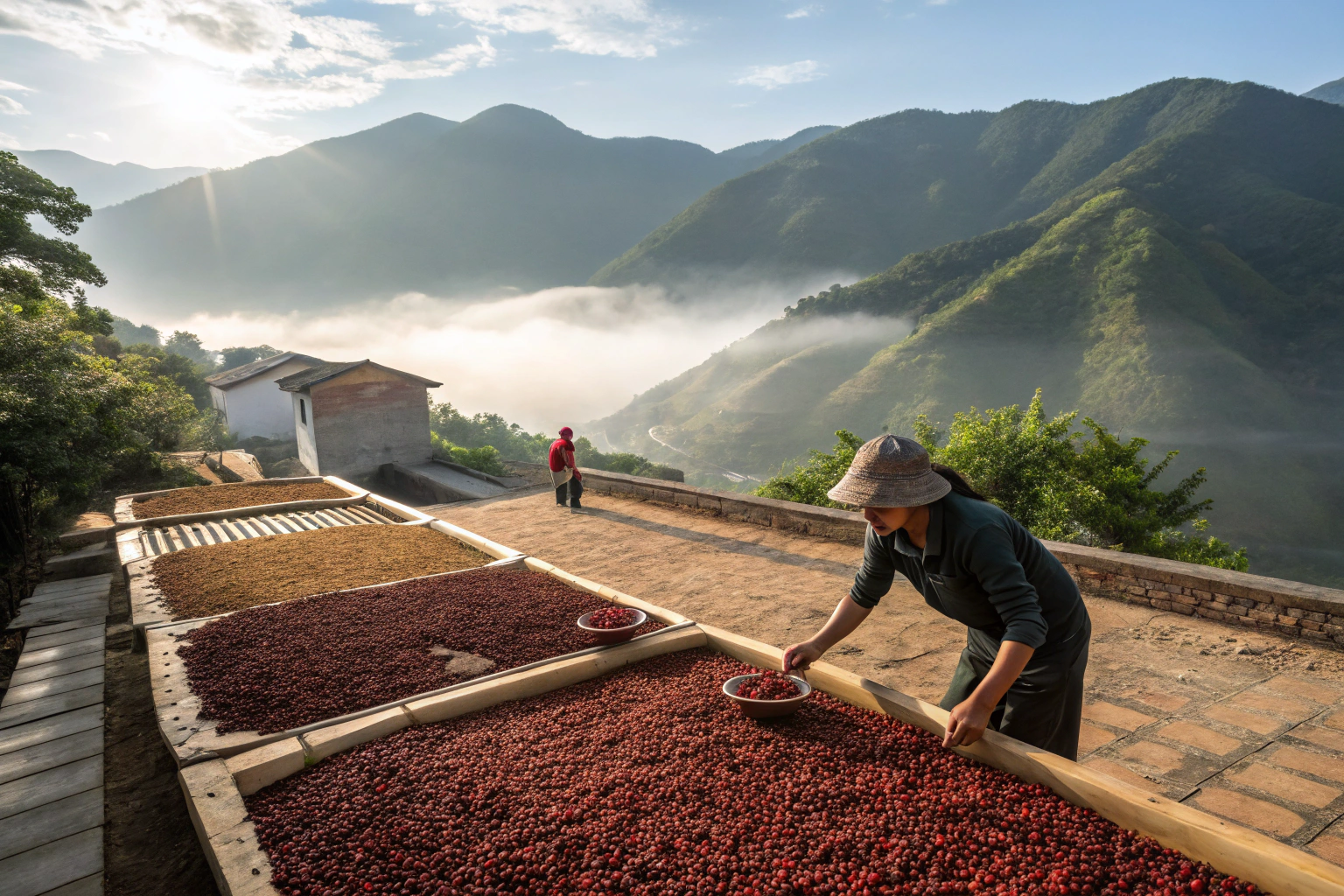 How Does Natural Processing Affect the Body of Chinese Coffee?
