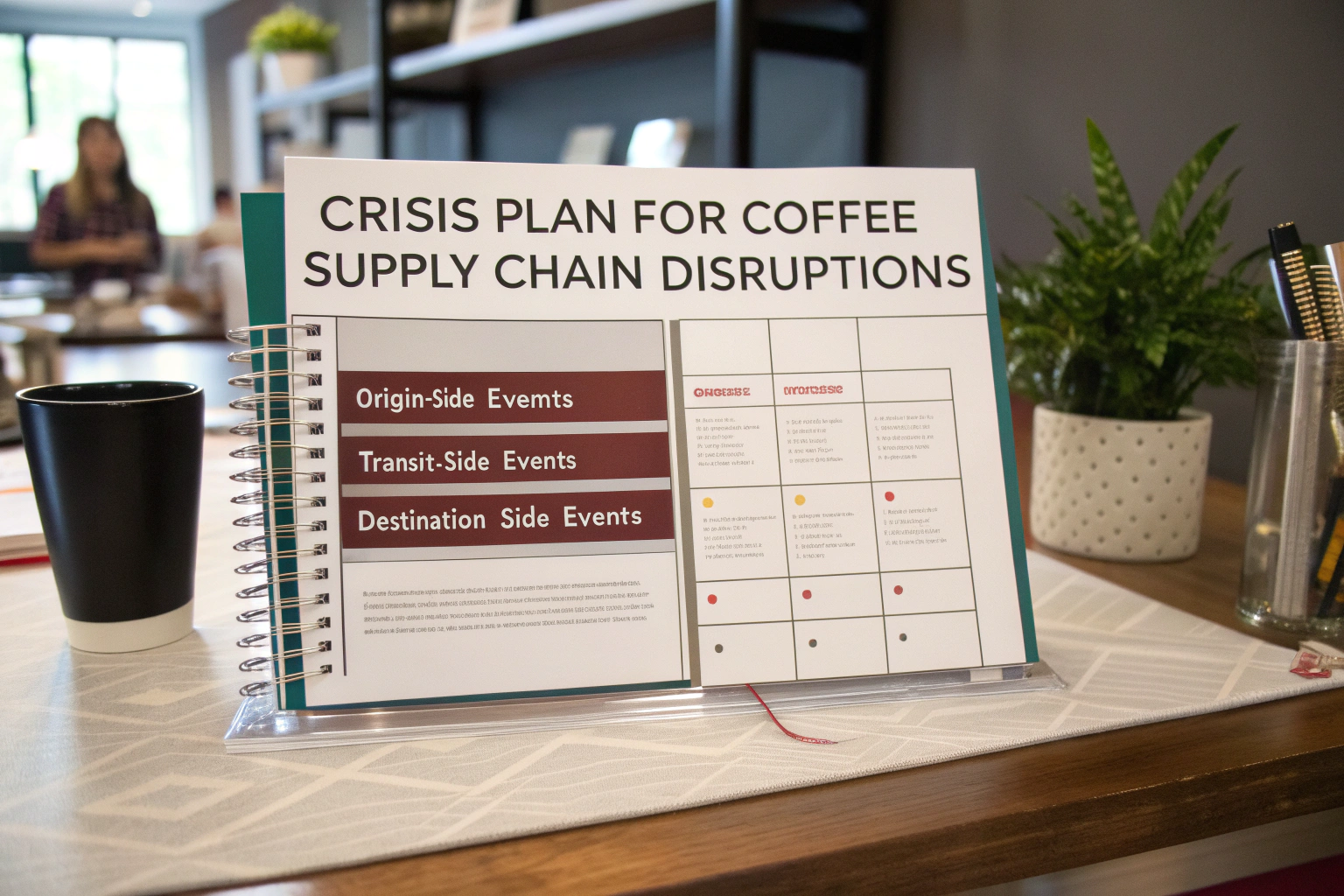 How to Build a Crisis Plan for Coffee Supply Chain Disruptions?