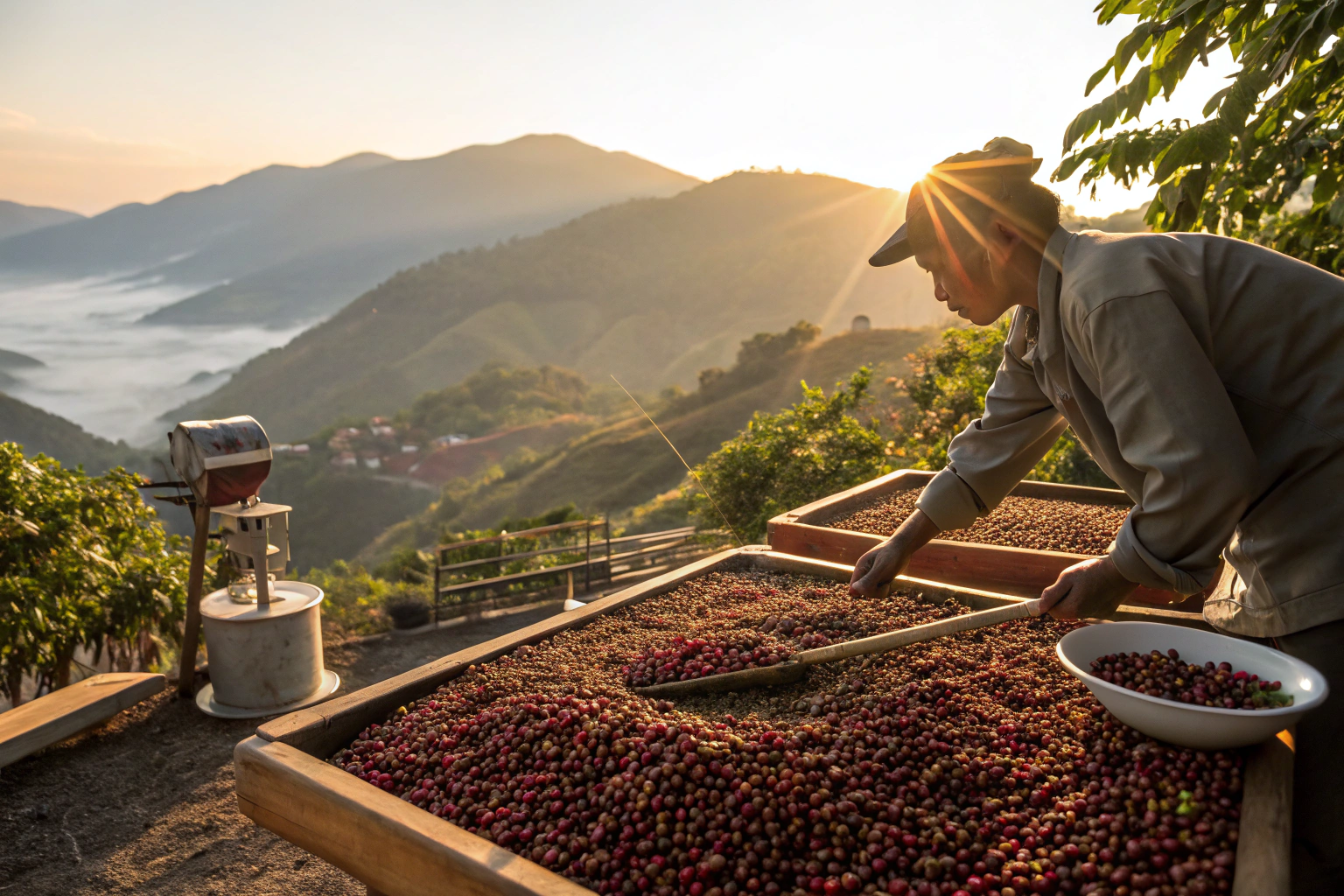 How to Source Sun Dried Coffee Beans with High Sweetness Levels?