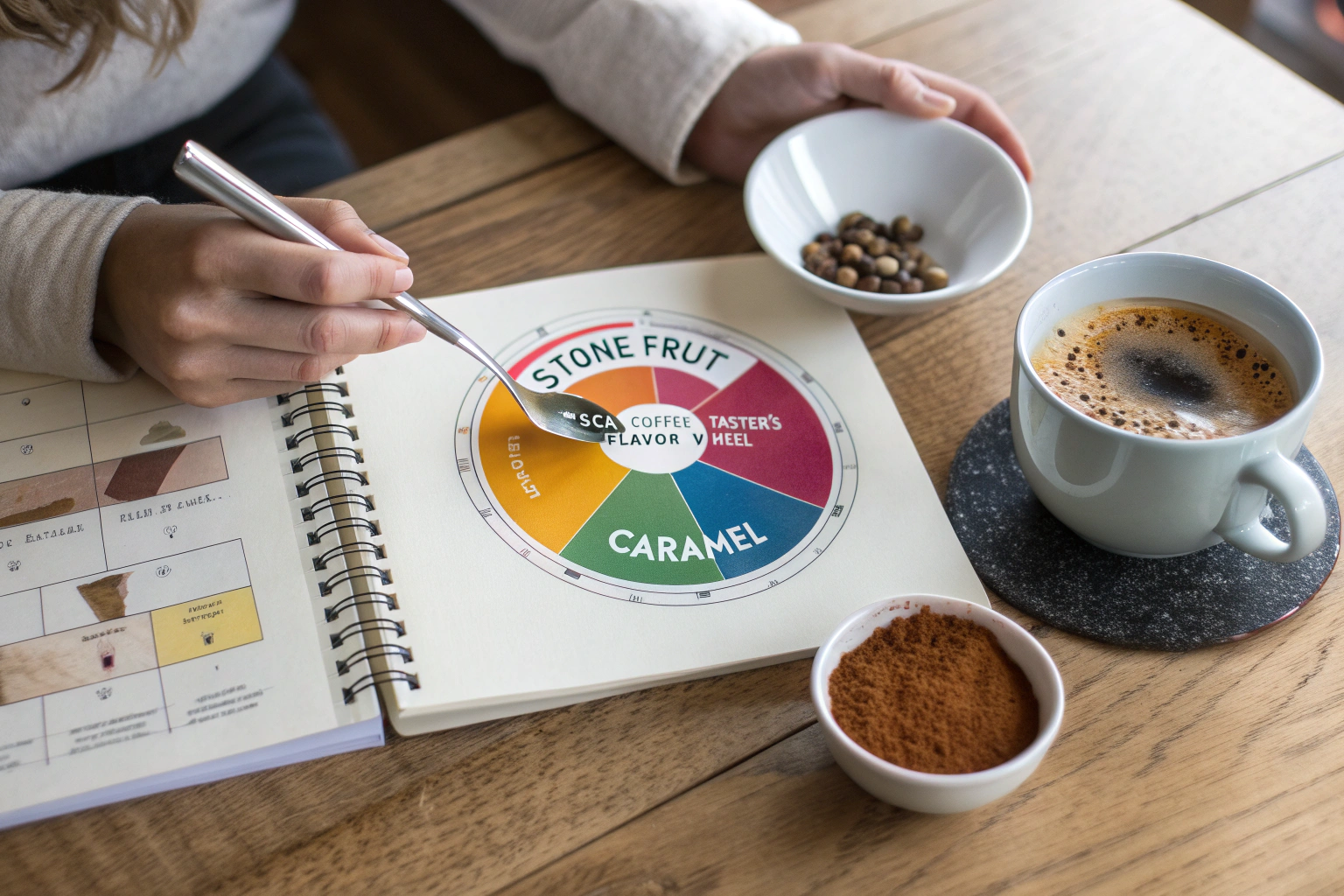How to Use the SCA Flavor Wheel to Describe Your Wholesale Coffee?