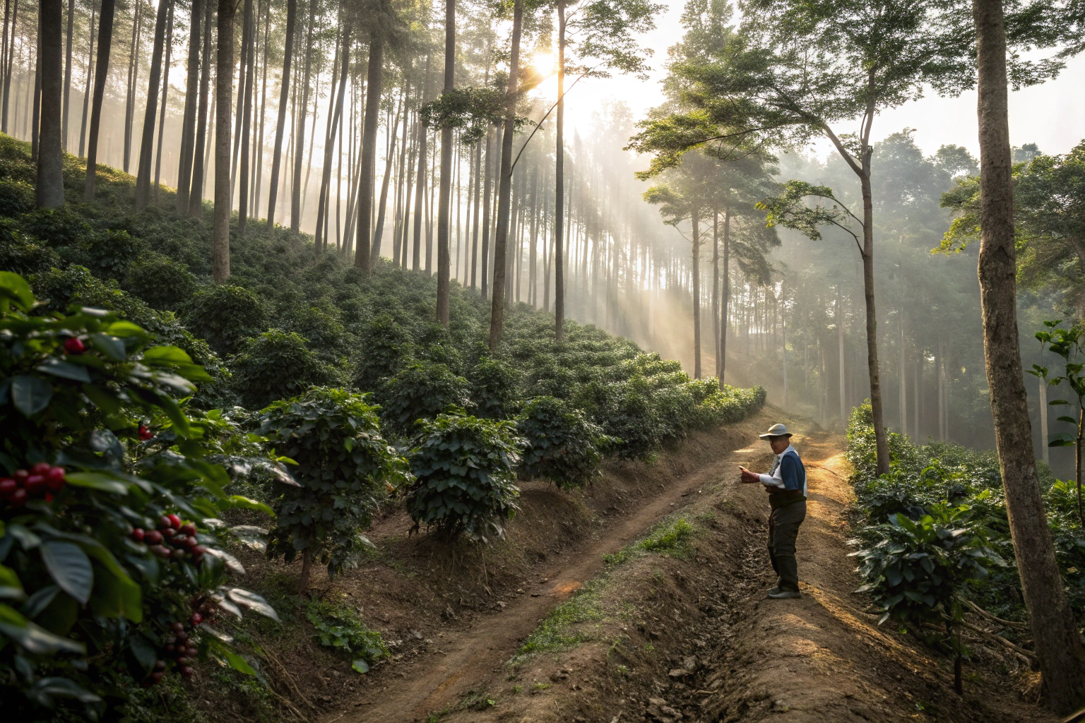 What Is the Impact of Shade Trees on Chinese Coffee Bean Quality?