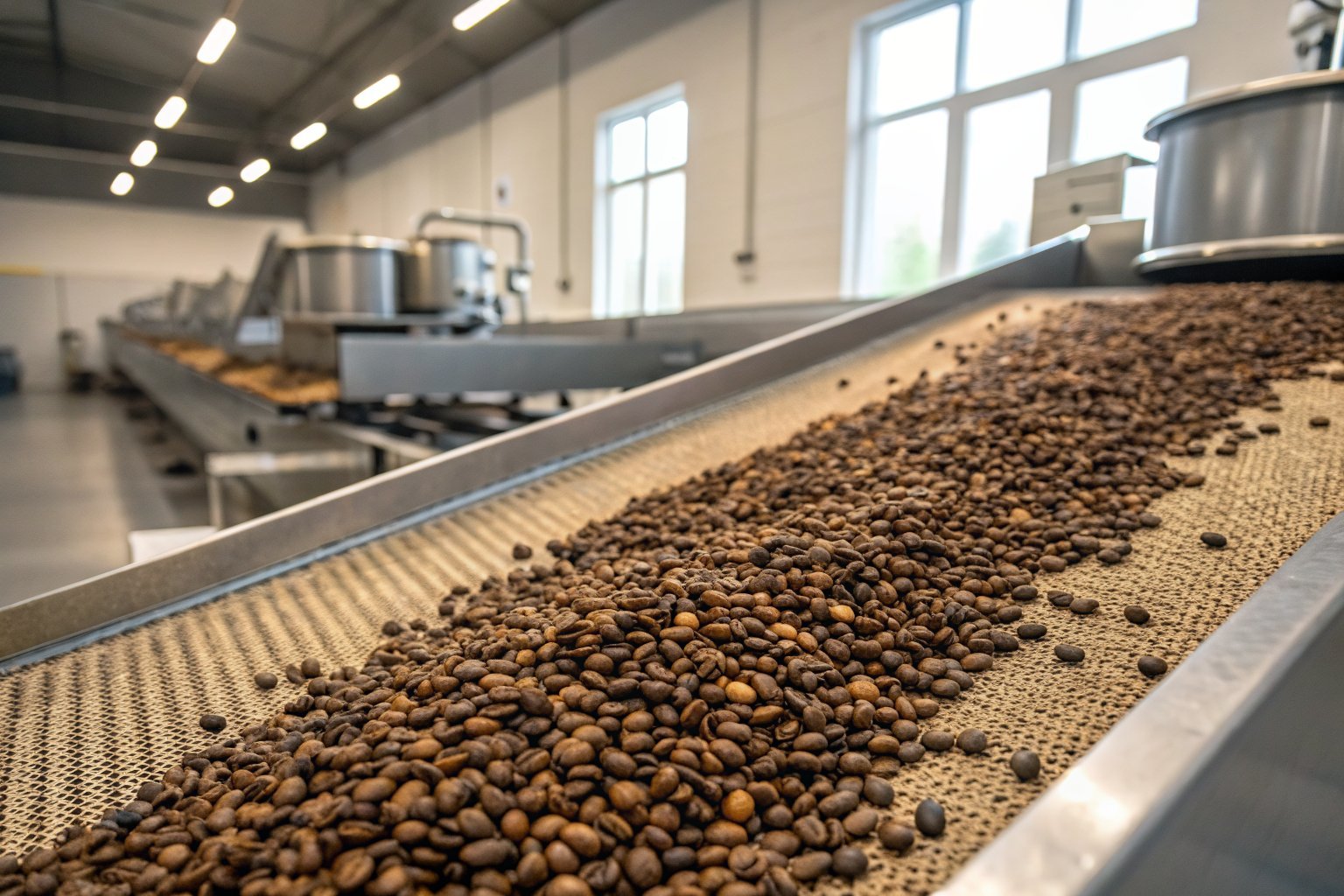 Coffee bean sorting and quality control