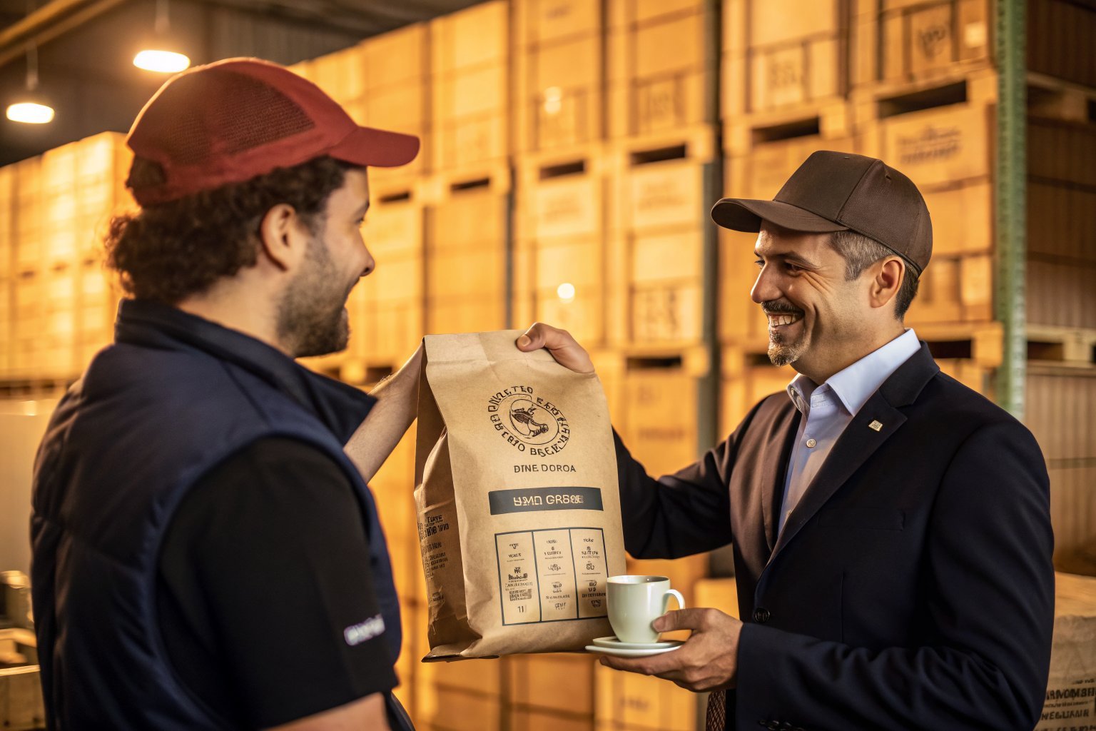Coffee export business partnership