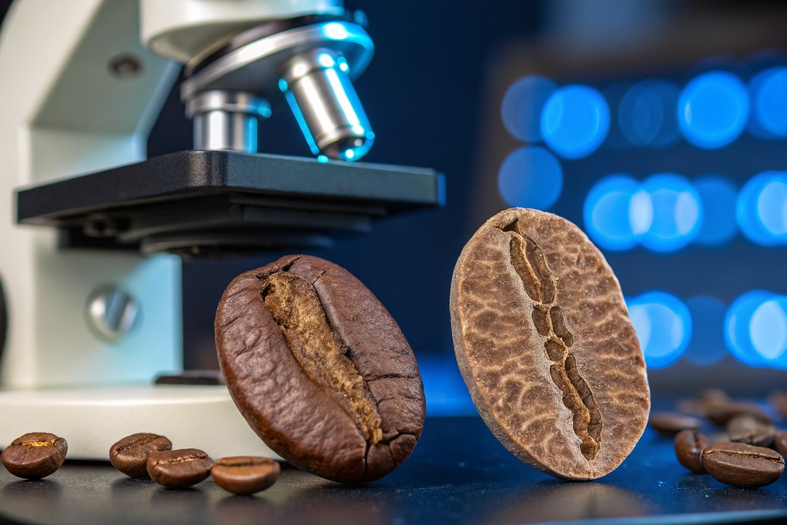 How Does the Maillard Reaction Differ in Low Density Beans?