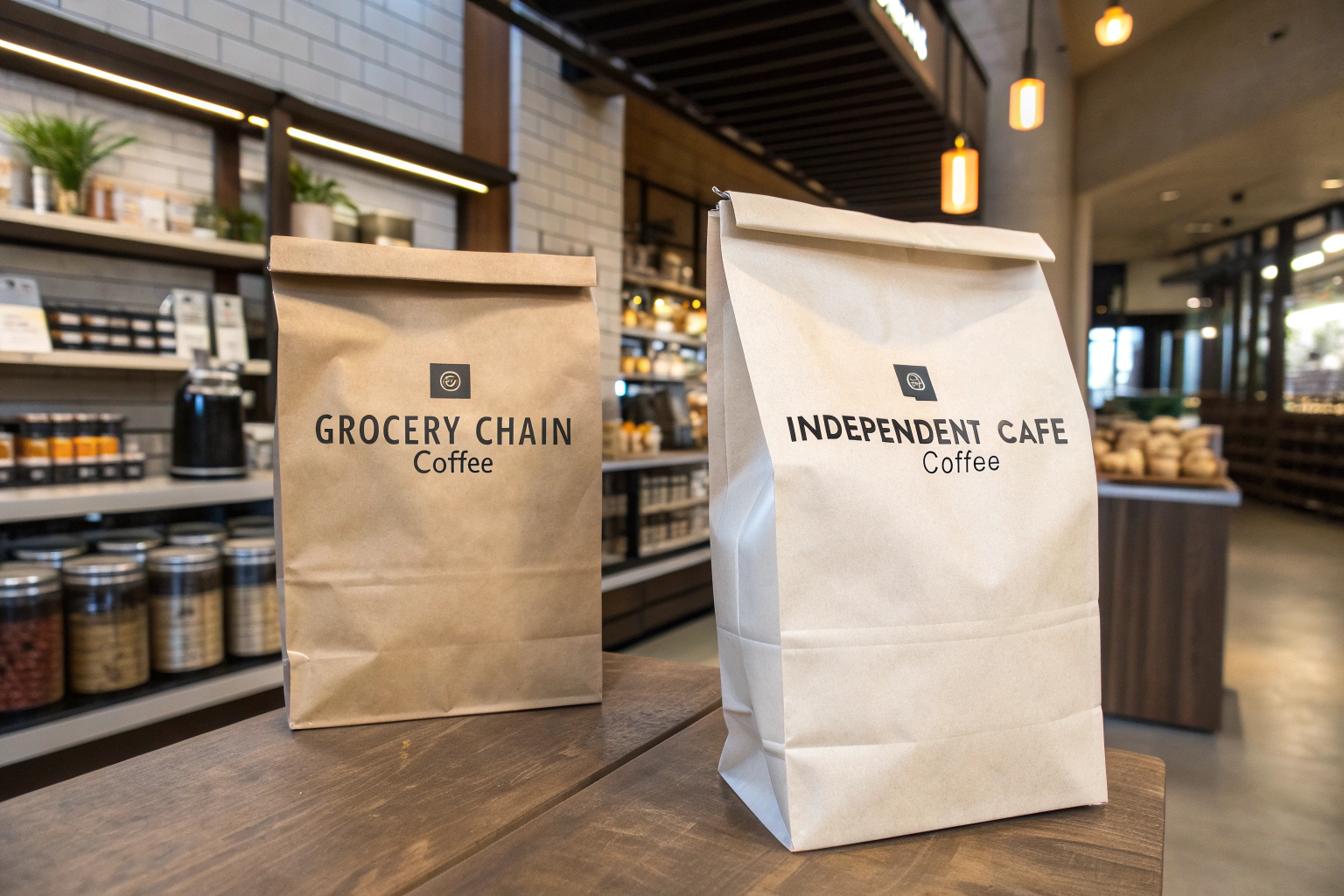 What Are the Key Differences Between Selling to Grocery vs Cafes?