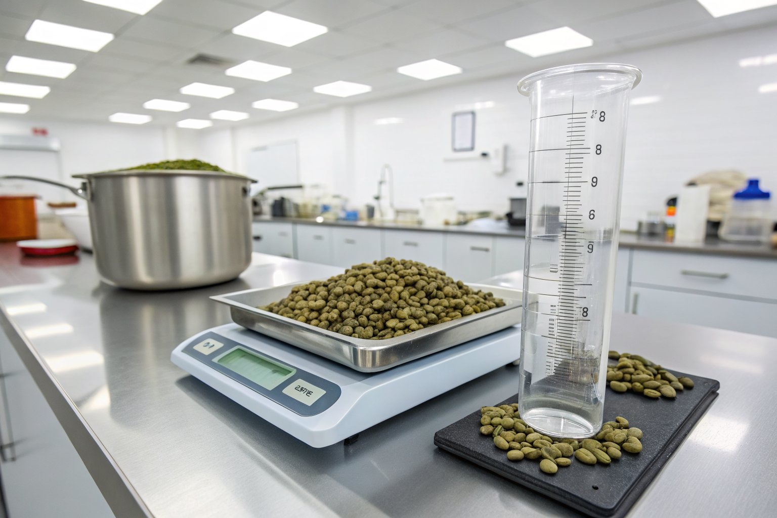 What Is the Exact Density of a High Grown Chinese Arabica Bean?