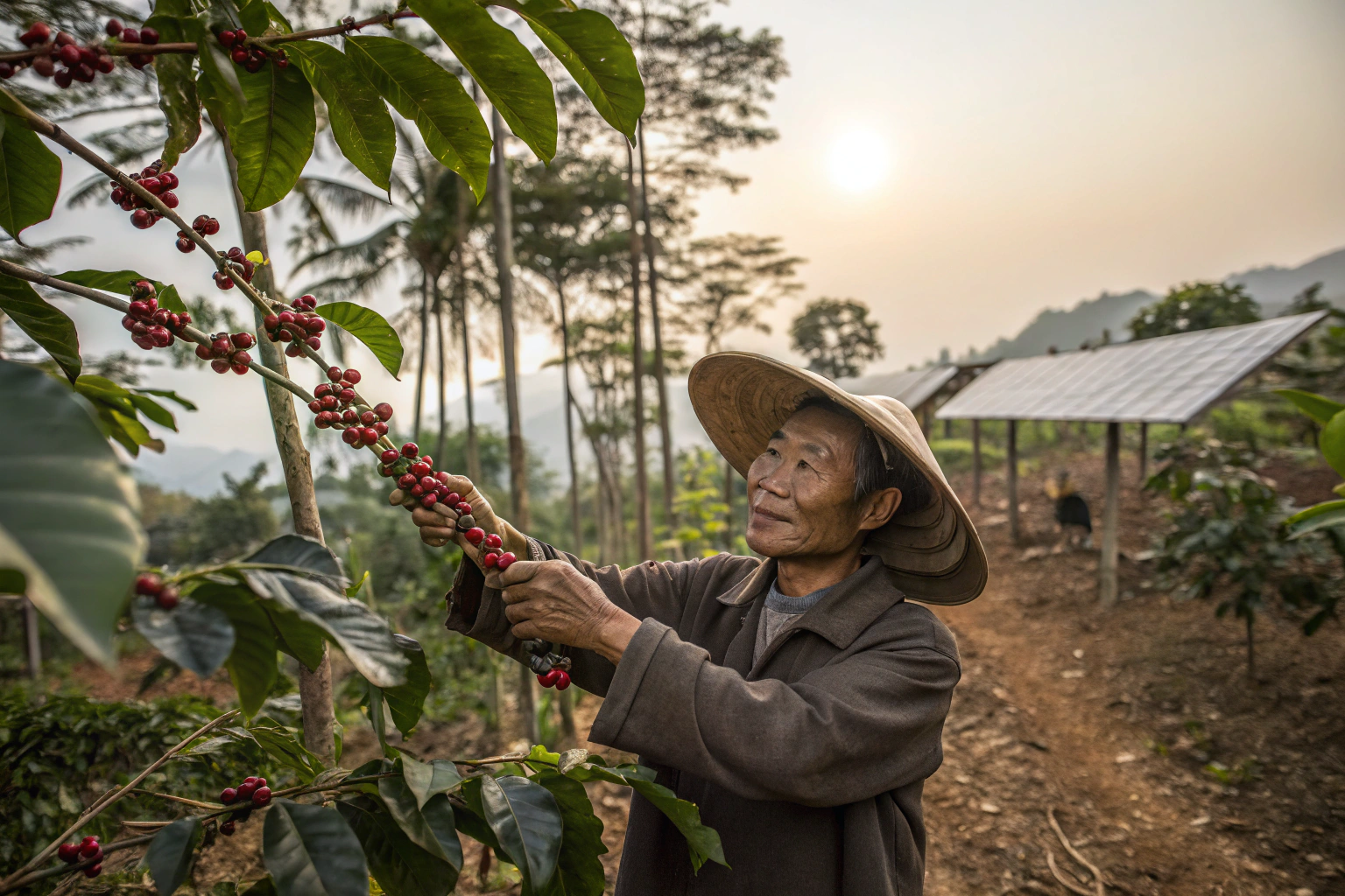 Why Do Chinese Coffee Farmers Use Sustainable Methods?