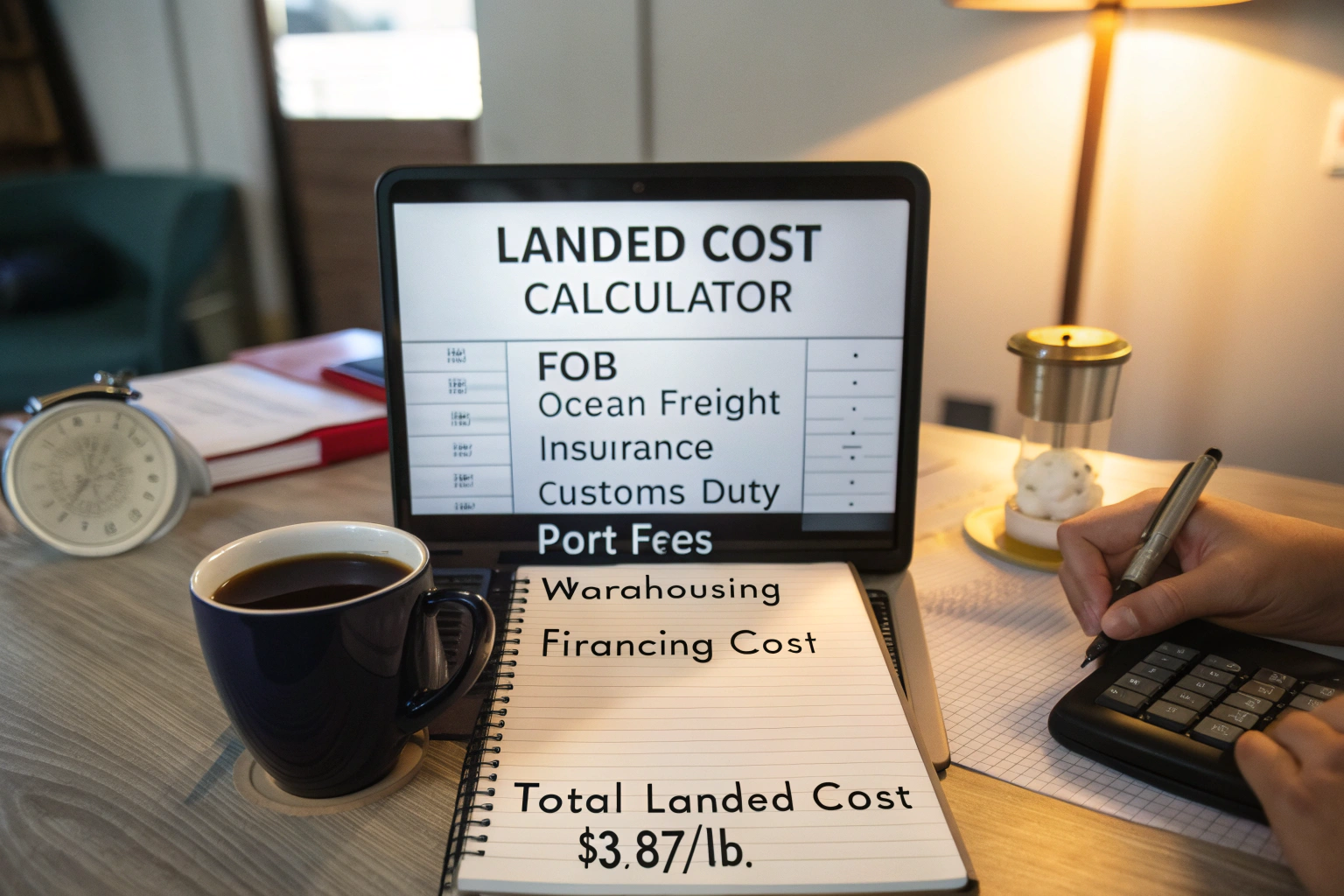 How to Calculate the True Landed Cost of Imported Coffee?