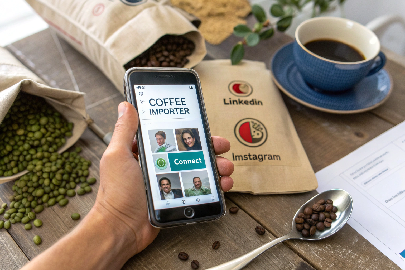 How to Use Social Media to Find Coffee Importers?
