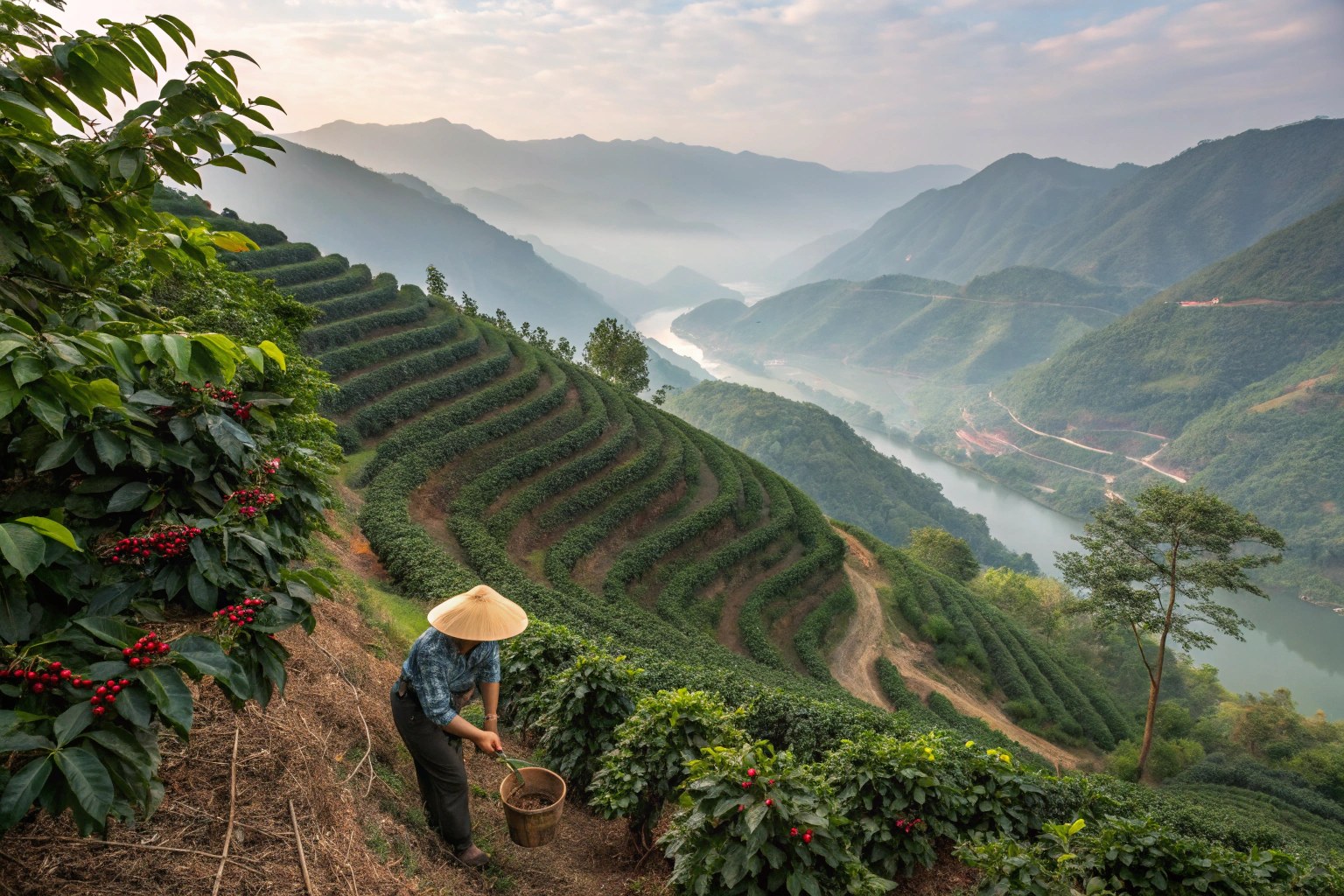 What Are the Main Coffee Growing Regions in China?