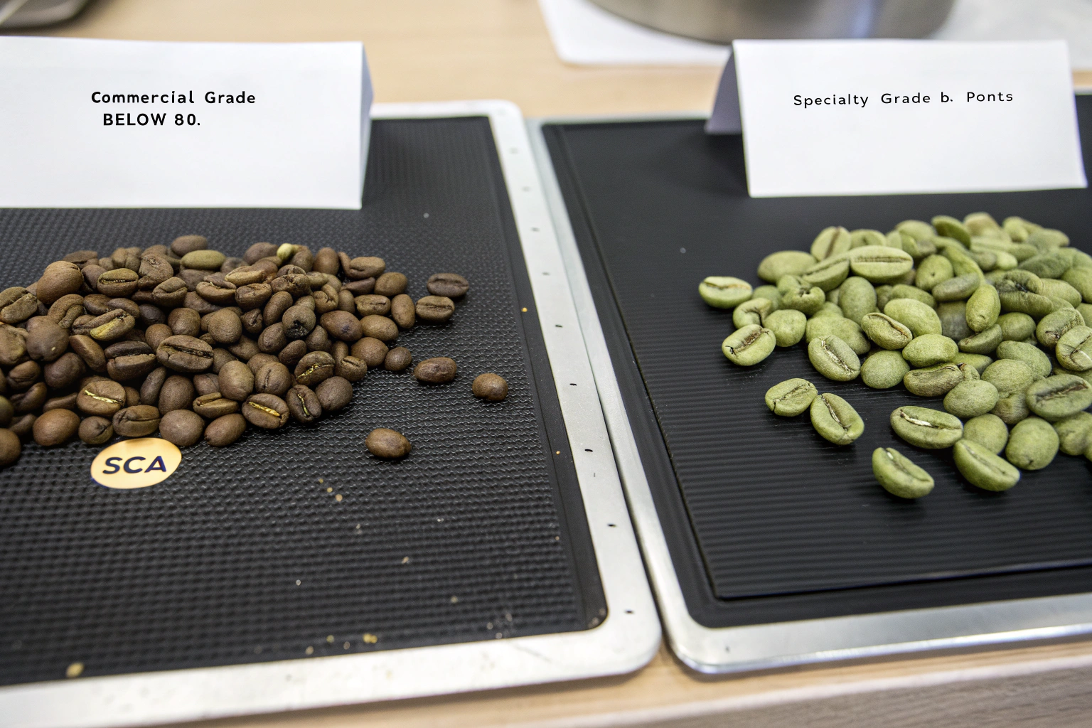 How to Identify Specialty Grade vs Commercial Grade Coffee Beans?