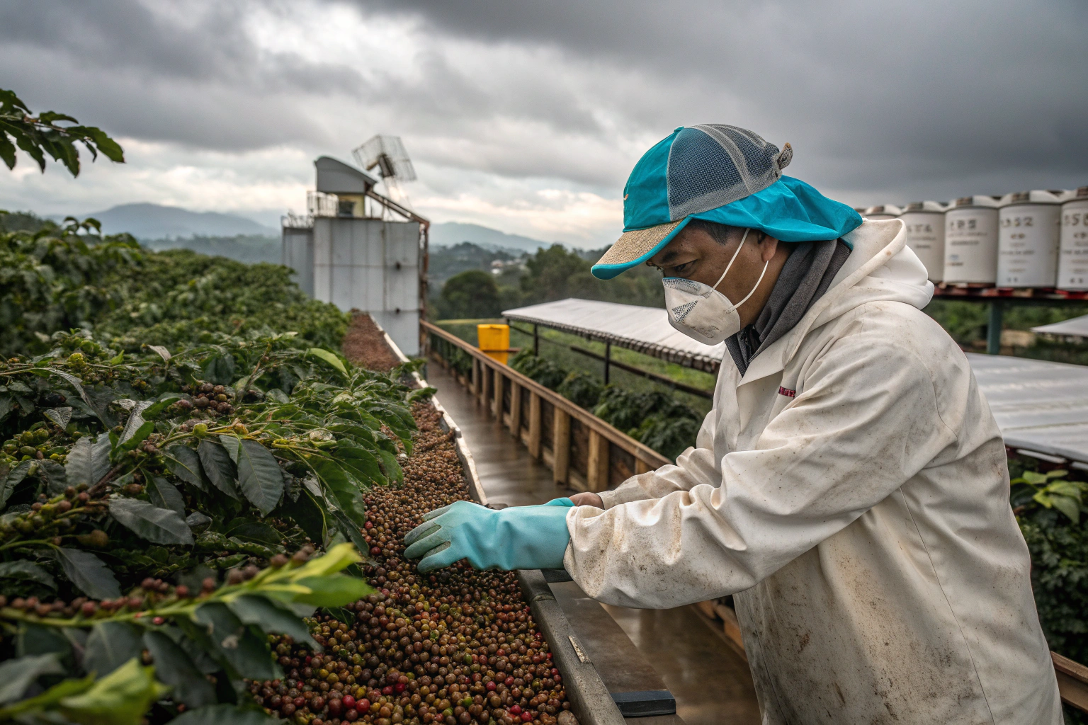 How Does Rainfall Influence the Harvest Quality in Yunnan?