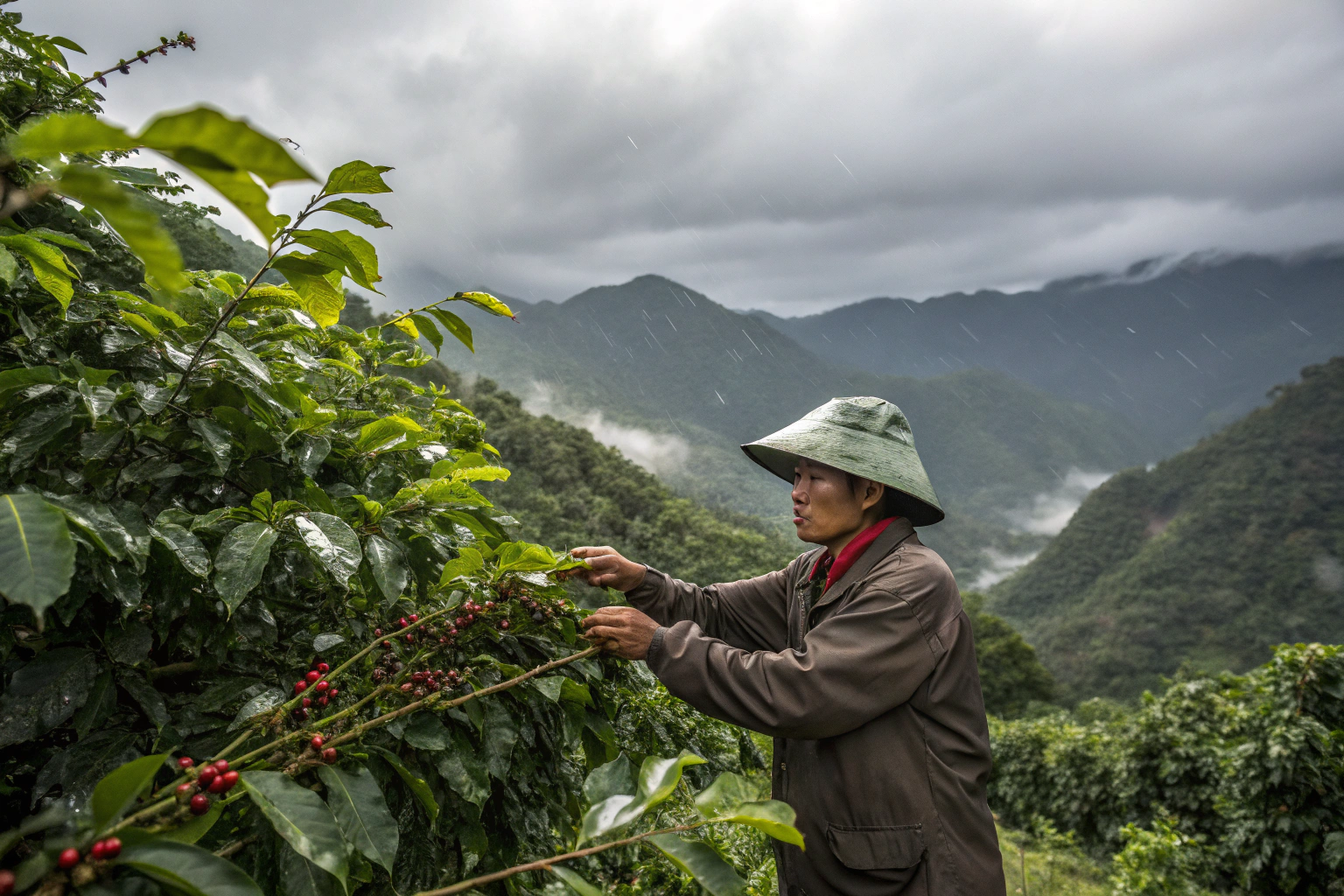 How Does Monsoon Season in Yunnan Affect Harvest Timing?