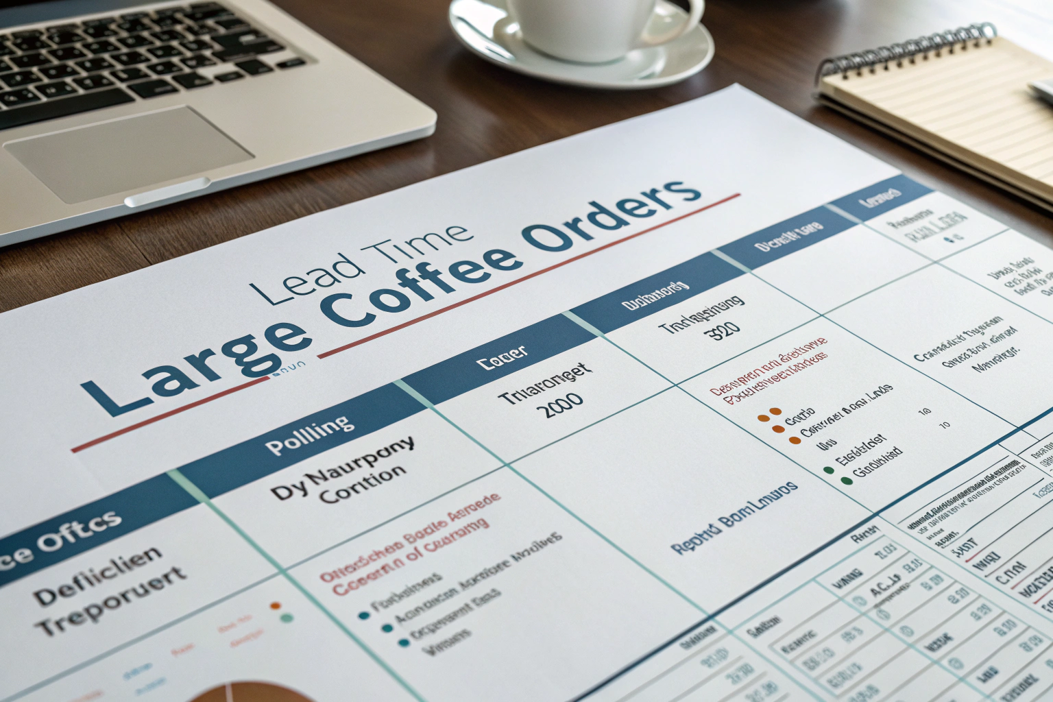 How to Understand the Lead Time for Large Coffee Orders?