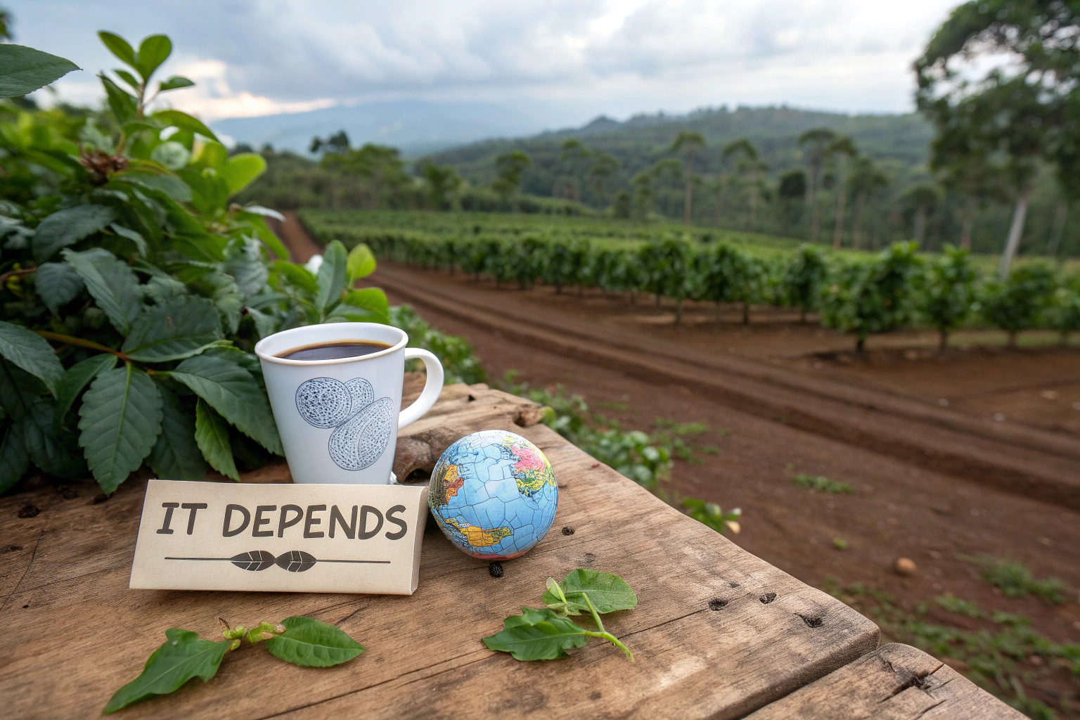 What Is the Ecological Footprint of a Cup of Yunnan Coffee?