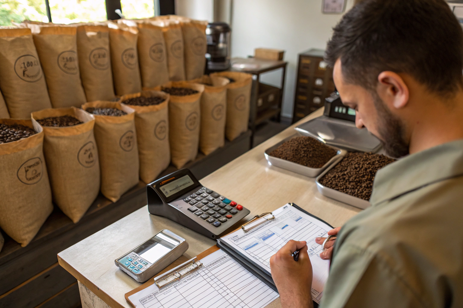 How to Calculate the Optimal Order Size for Your Roastery?